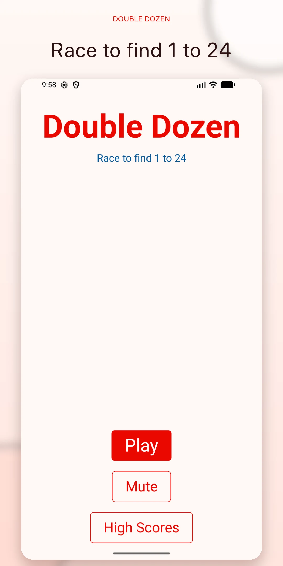 Double Dozen - Tap Speed Game screenshot