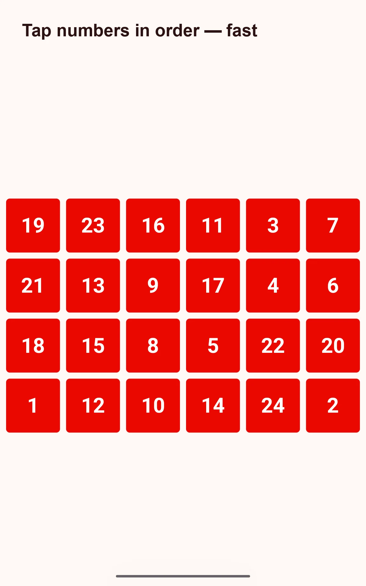 Double Dozen - Tap Speed Game screenshot